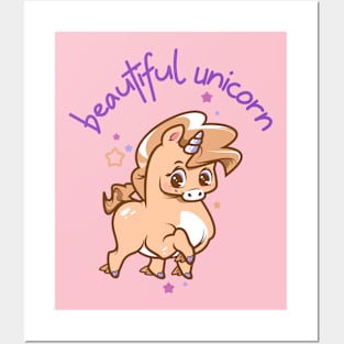 Beautiful Unicorn Cute Posters and Art